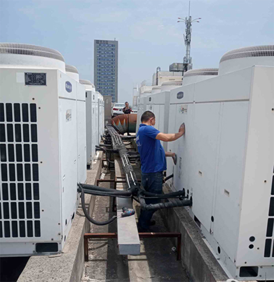 安国中央空调制热和不制冷系统维修方法